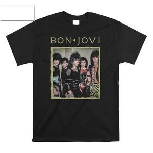 Bon Jovi Art Rock Band Portrait T-Shirt  Bon Jovi Rock Band Shirt Gift For Fan